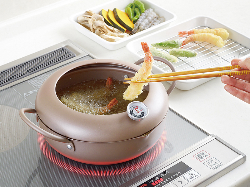 タマハシ・プロ使用タイプのいろいろな料理が作れる調理器鍋セット