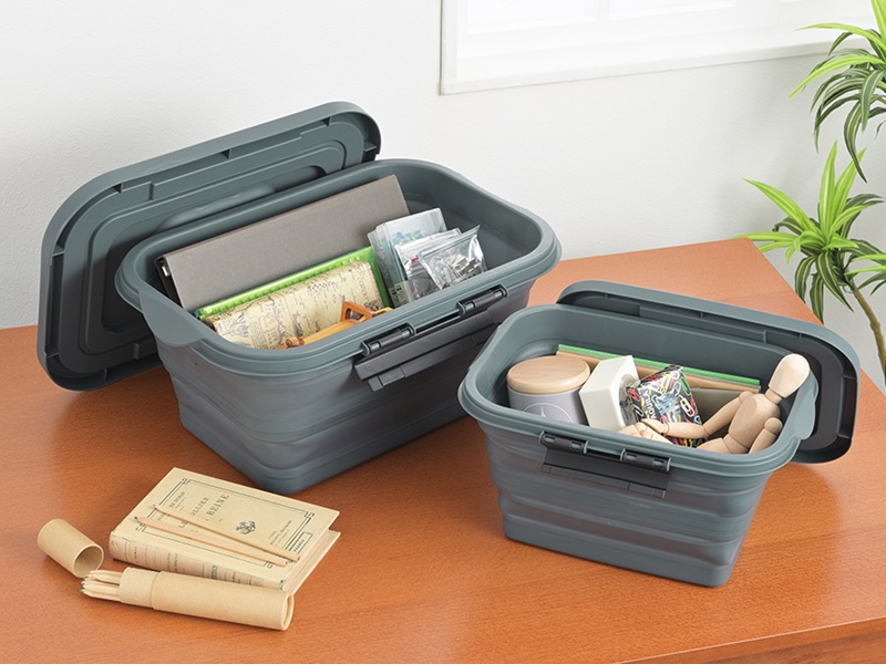 デイズ　フタ付おりたたみコンテナセット