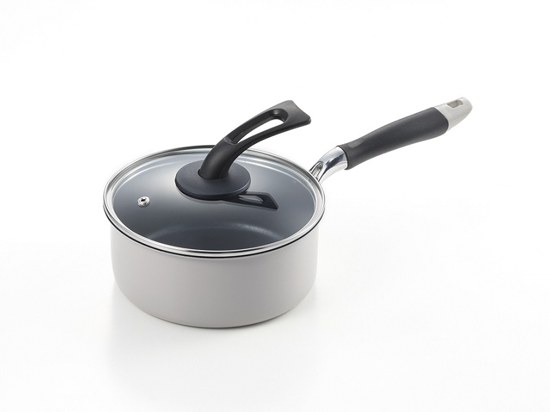 グランクック　IH対応ダイヤモンドコート片手鍋18cm