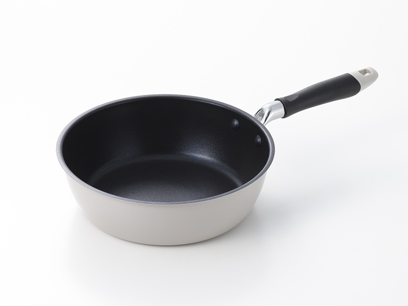 グランクック　IH対応ダイヤモンドコート深型フライパン22cm(巻きラベル)