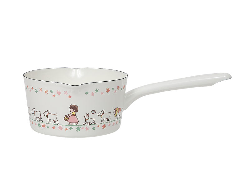 アルプスの少女ハイジ　ホーローミルクパン15cm