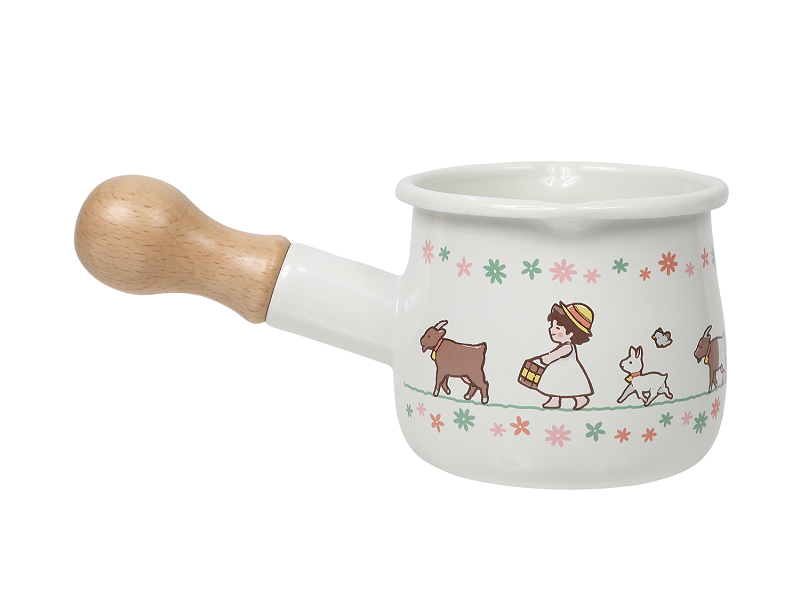 アルプスの少女ハイジ　ホーロープチミルクパン