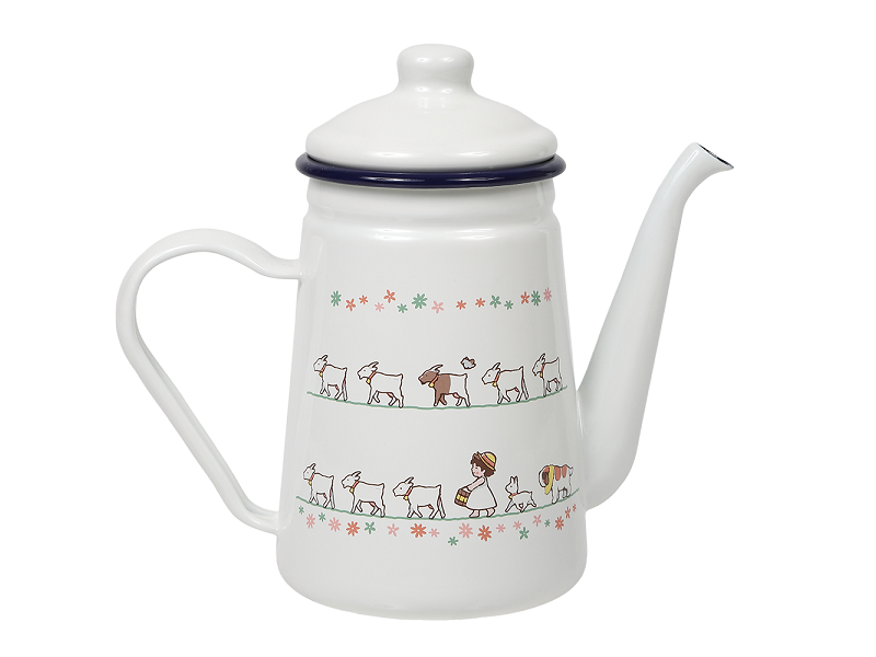 アルプスの少女ハイジ　ホーローカフェポット