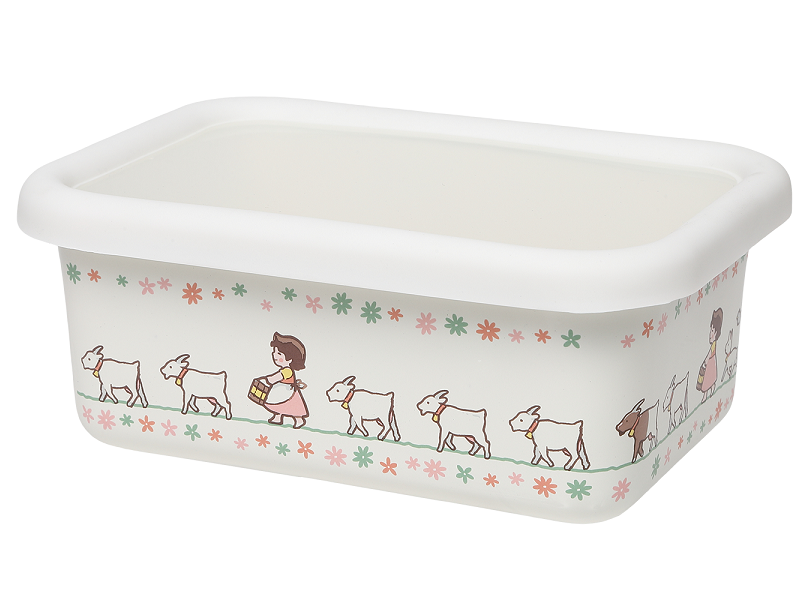 アルプスの少女ハイジ　ホーローレクタングルストッカー・M