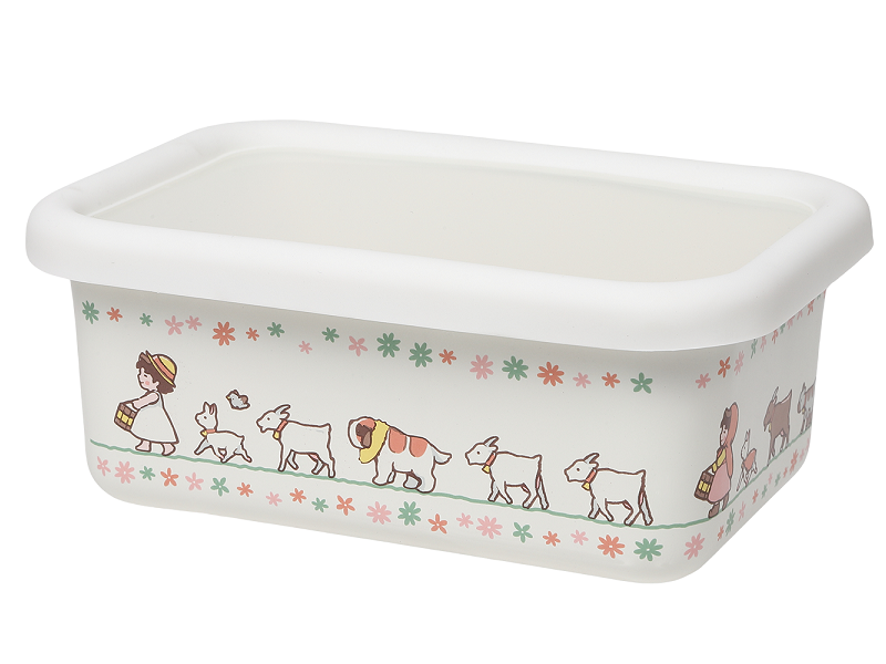 アルプスの少女ハイジ　ホーローレクタングルストッカー・M