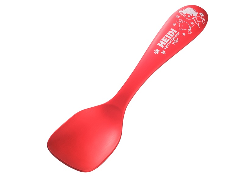 アルプスの少女ハイジ　アイスクリームスプーン(レッド)