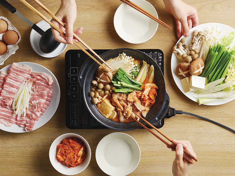 憩 IH対応卓上鍋24cm