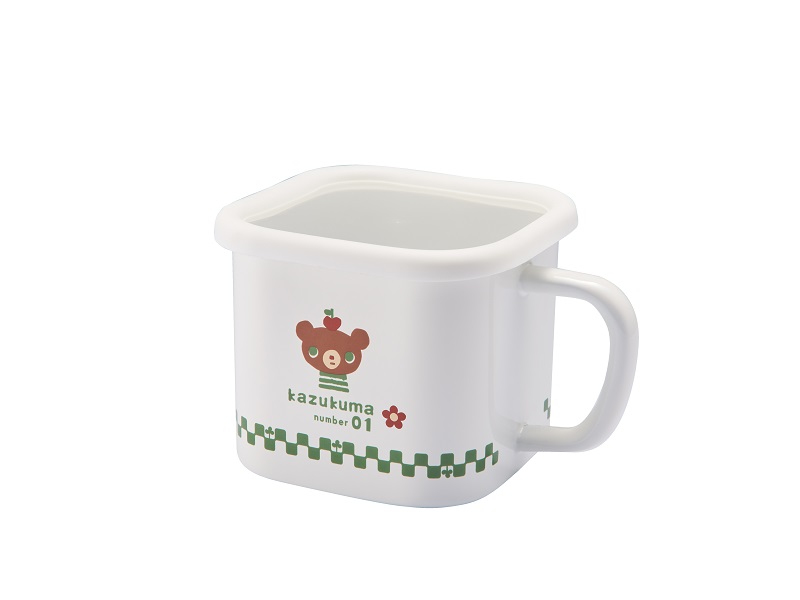 かずくま　ホーローマルチスクエアポット