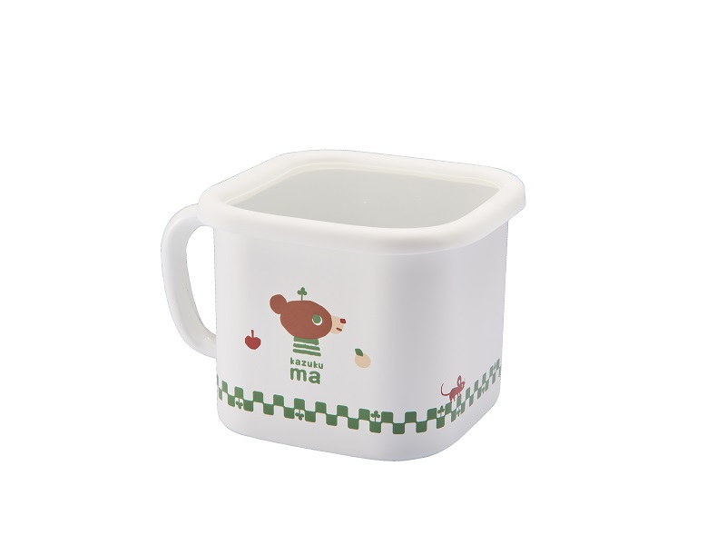 かずくま　ホーローマルチスクエアポット