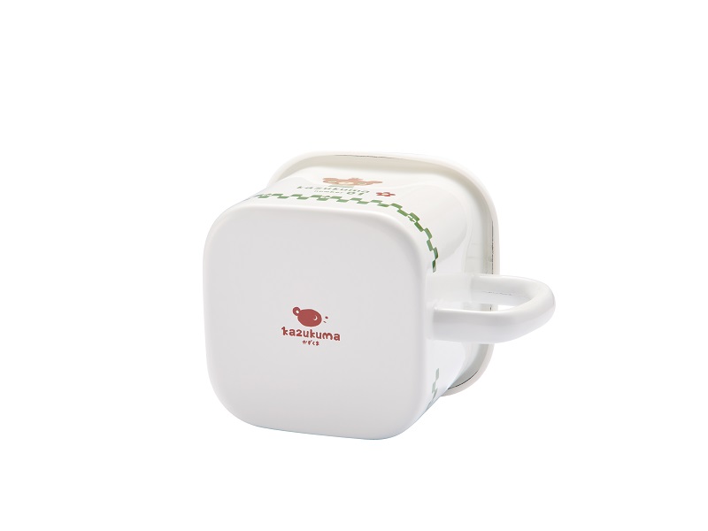 かずくま　ホーローマルチスクエアポット