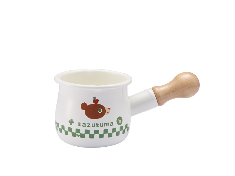 かずくま　ホーロープチミルクパン