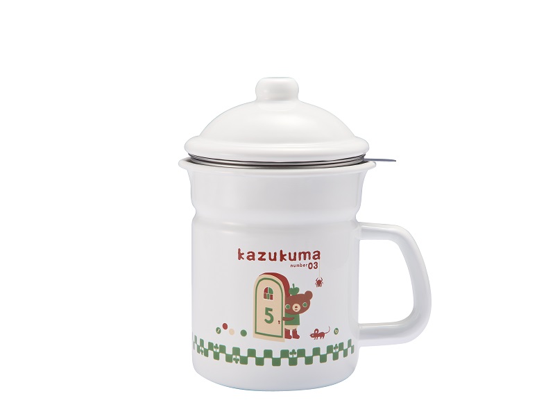 かずくま　ホーローオイルポット