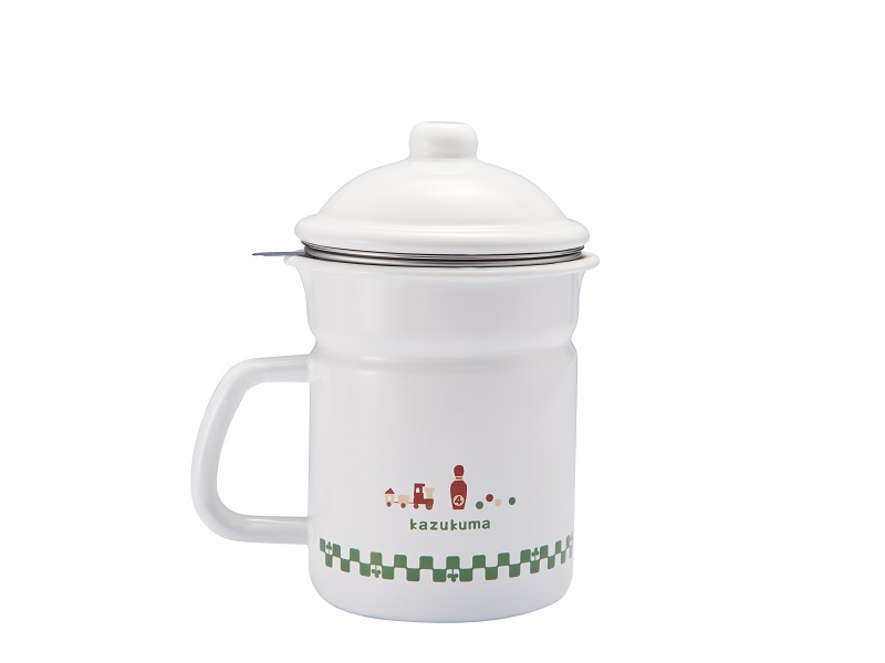 かずくま　ホーローオイルポット