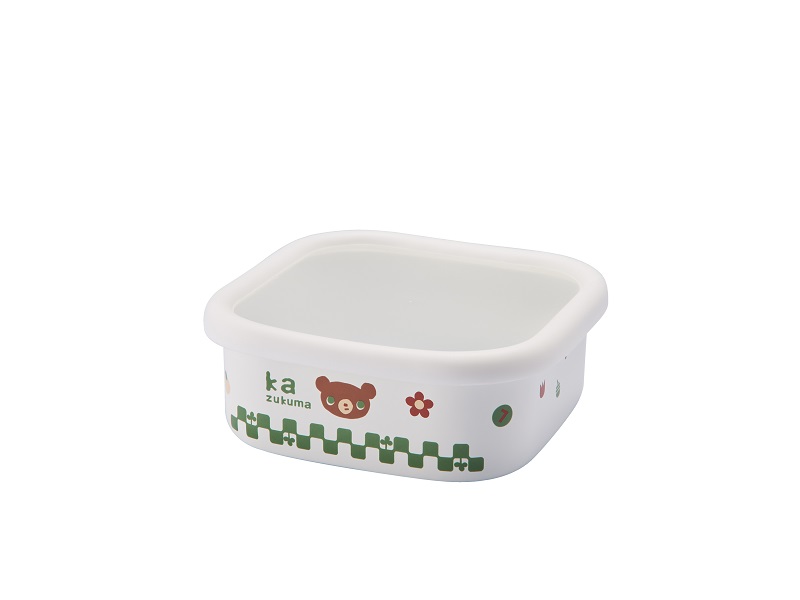 かずくま　ホーロースクエアストッカー・L