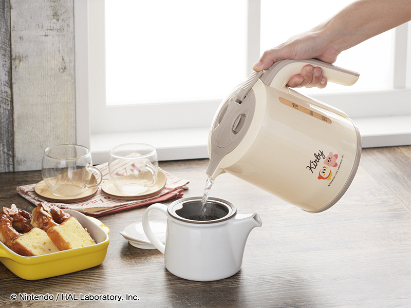 星のカービィ　電気ケトル1.0L