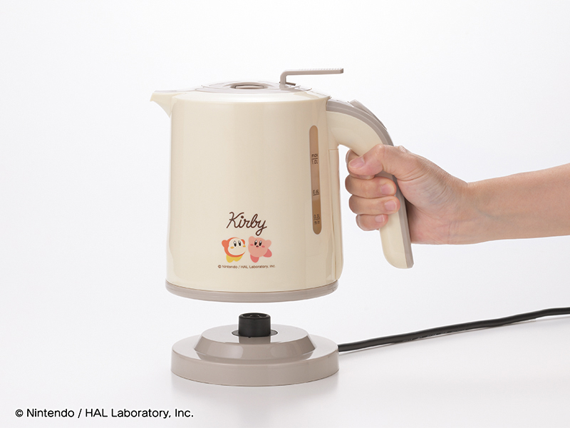 星のカービィ　電気ケトル1.0L