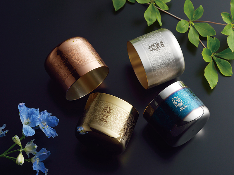 輝　純銅ぐい呑み2pc