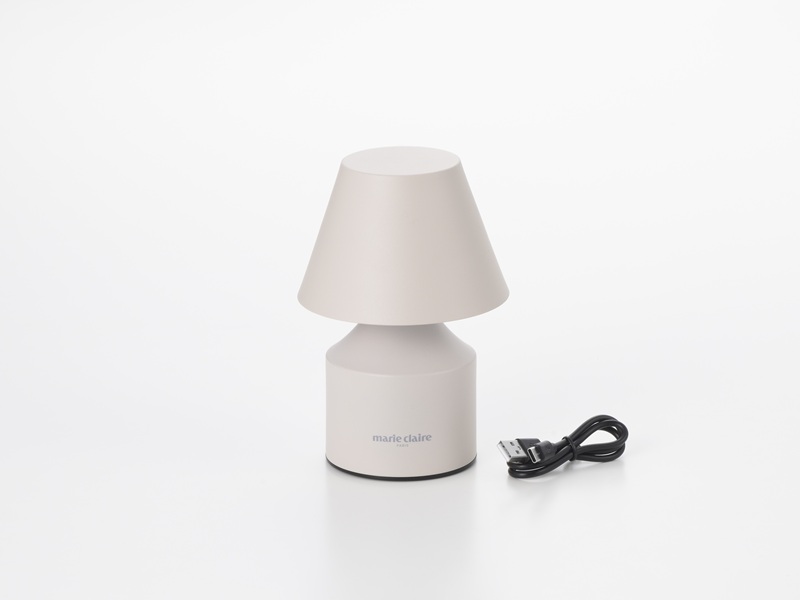 マリ・クレール　コードレスルームランプ(アイボリー)