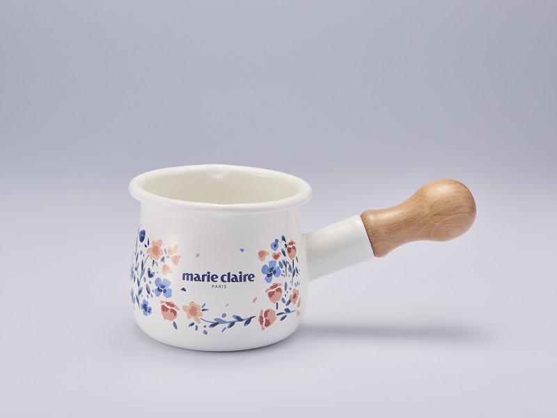 マリ・クレール fleurette　ホーロープチミルクパン