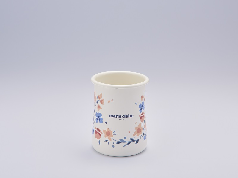 マリ・クレール fleurette　ホーローカトラリースタンド