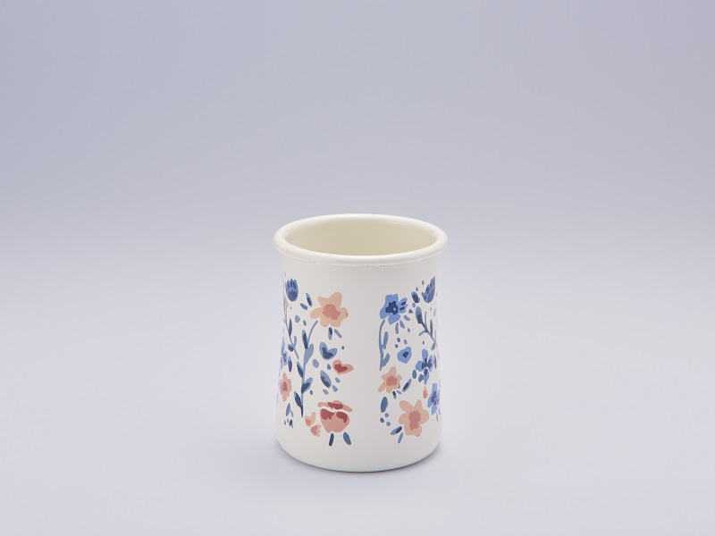 マリ・クレール fleurette　ホーローカトラリースタンド