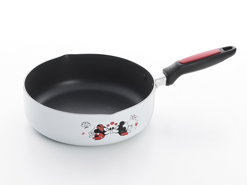 ミッキー＆ミニー ディープフライパン22cm
