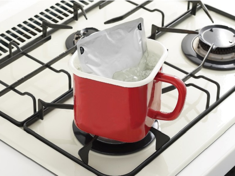 ピア・コローレ　ホーローマルチスクエアポット(レッド)