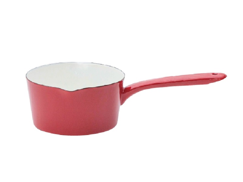 ピア・コローレ　ホーローミルクパン15cm(レッド)