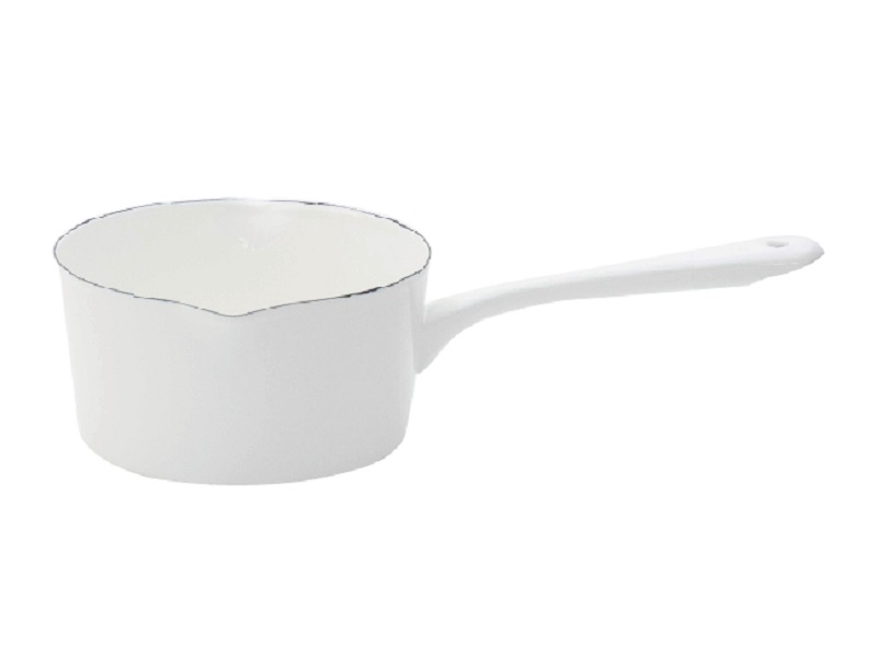 ピア・コローレ　ホーローミルクパン15cm(ホワイト)