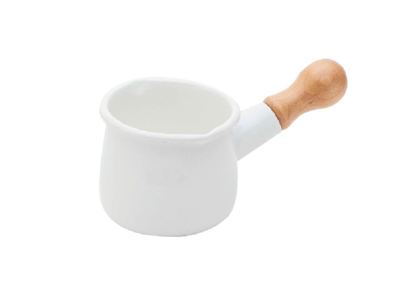 ピア・コローレ　ホーロープチミルクパン(ホワイト)