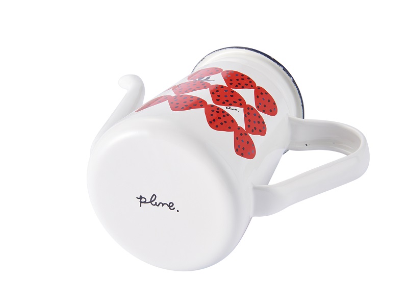 プルーン　ホーローカフェポットあかいちご