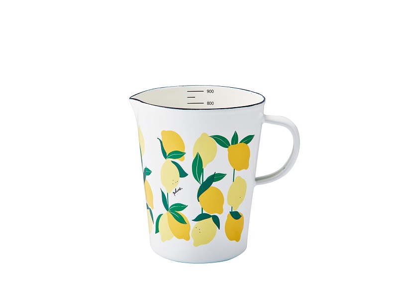 プルーン　ホーローメジャーカップ・Lレモン