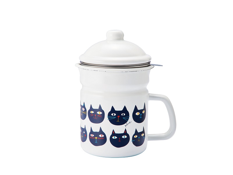 プルーン　ホーローオイルポットミミココモモ