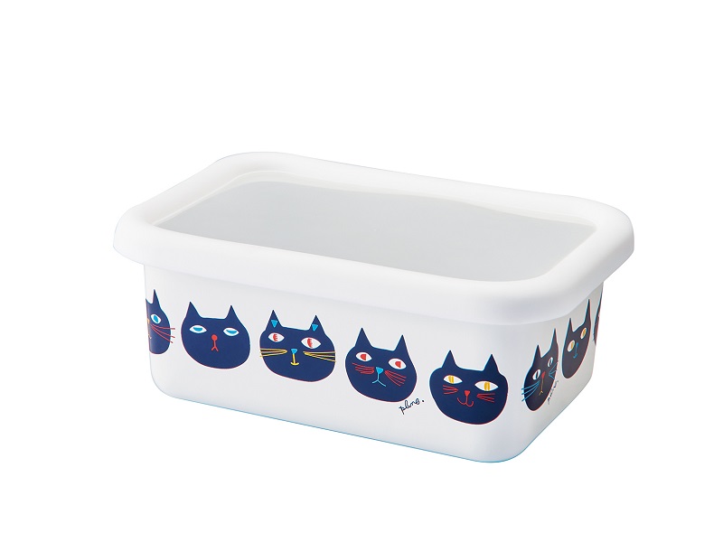 プルーン　ホーローレクタングルストッカー・Mミミココモモ