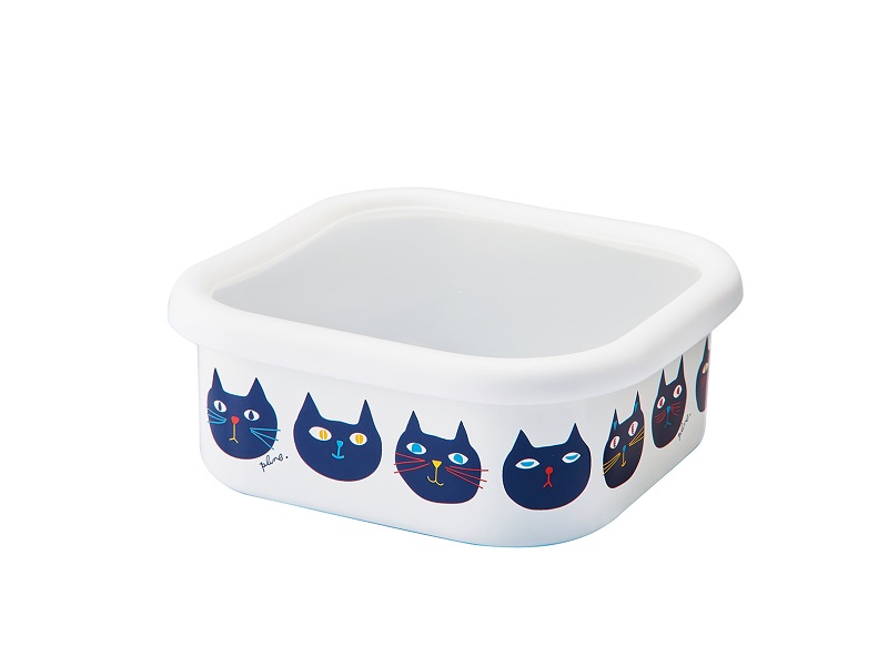 プルーン　ホーロースクエアストッカー・Lミミココモモ