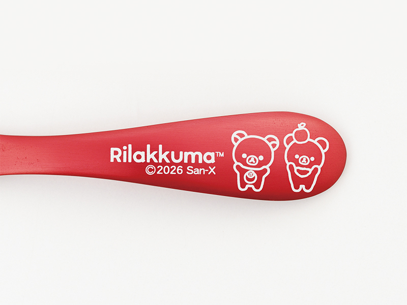 リラックマ　アイスクリームスプーン(レッド)