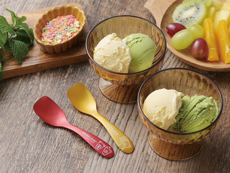 リラックマ　アイスクリームスプーン(レッド)