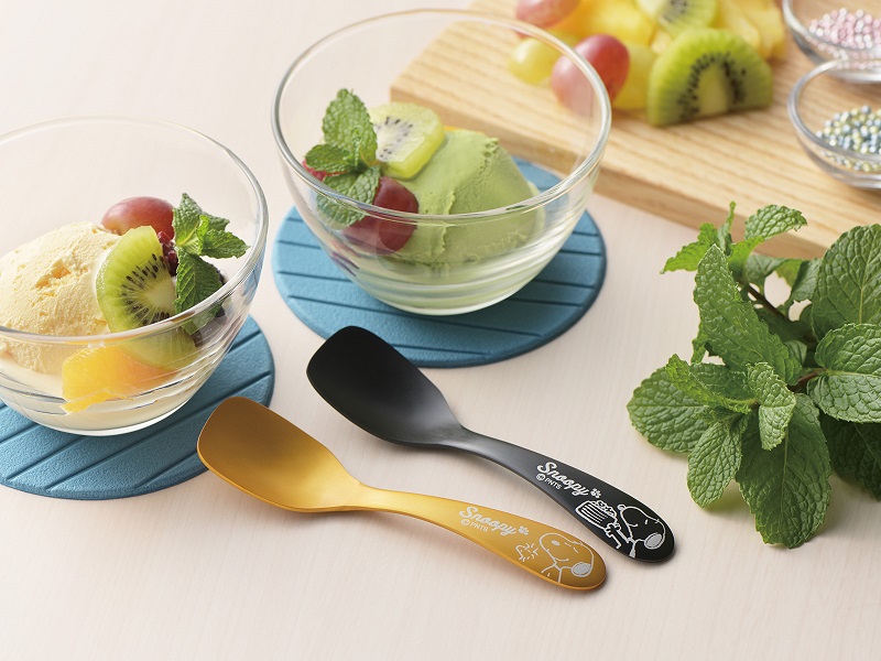 スヌーピー　アイスクリームスプーン(イエロー)