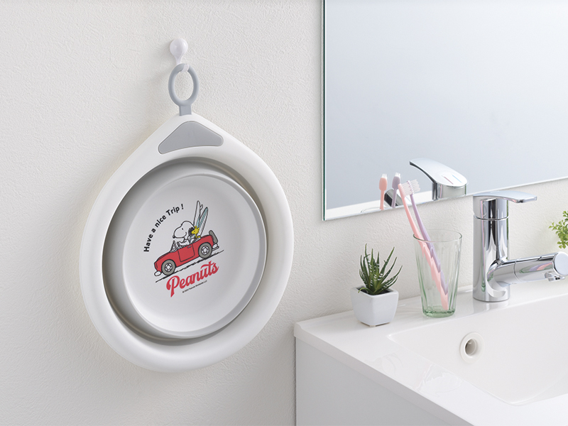 スヌーピー 折り畳み洗い桶