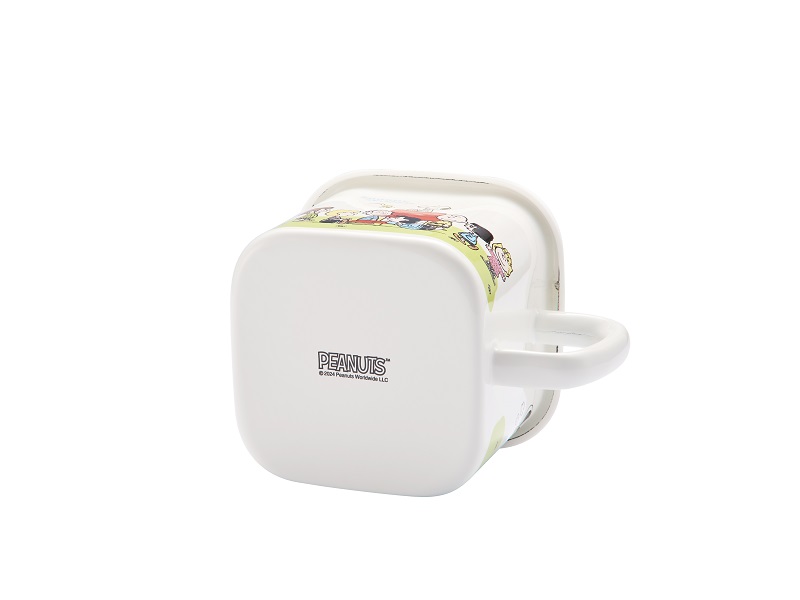 スヌーピー グリーンフィールド　ホーローマルチスクエアポット