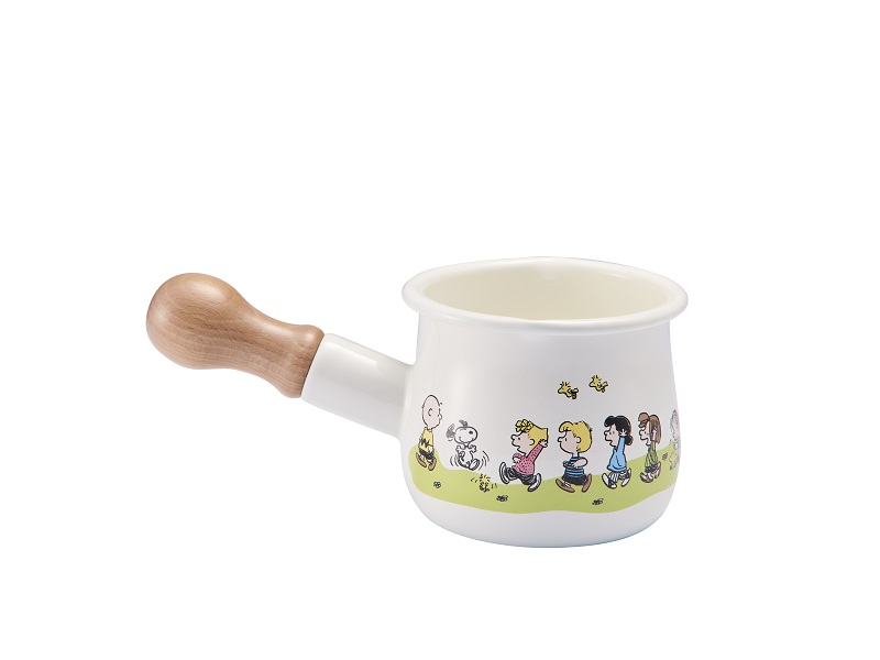 スヌーピー グリーンフィールド　ホーロープチミルクパン