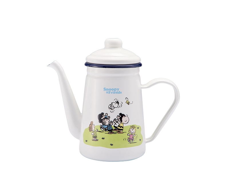 スヌーピー グリーンフィールド　ホーローカフェポット