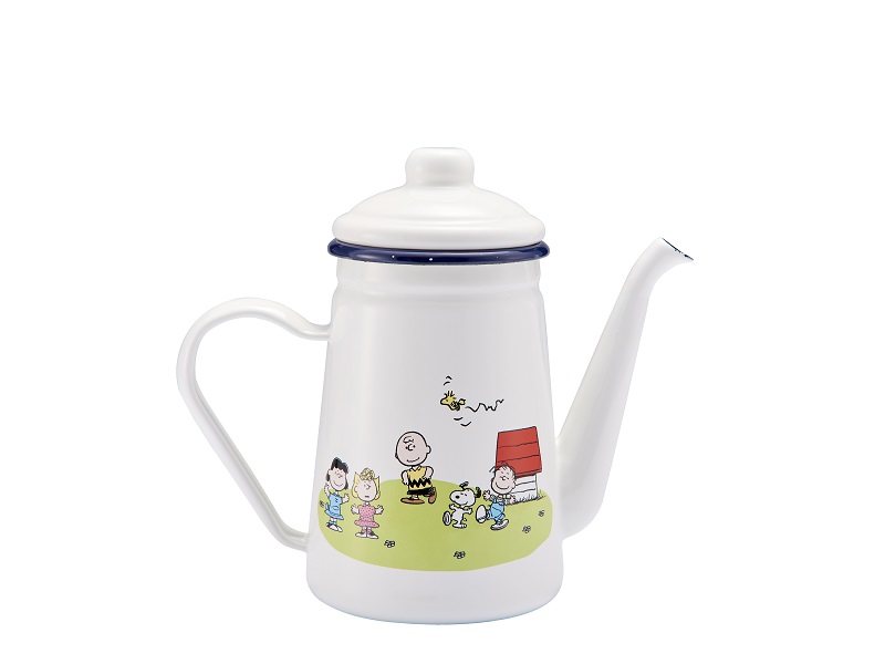 スヌーピー グリーンフィールド　ホーローカフェポット