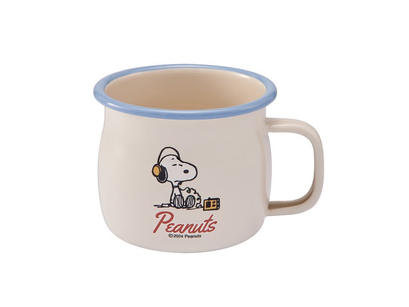 スヌーピー ホーローマグカップ「ミュージック」