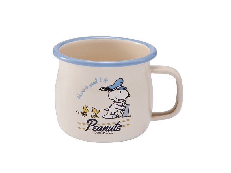 スヌーピー ホーローマグカップ「キャプテン」