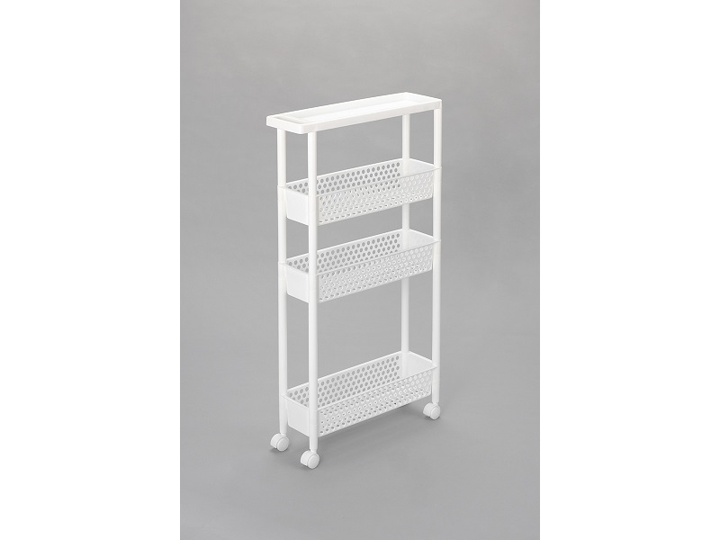 スーパースリムワゴンラック４段(袋入)