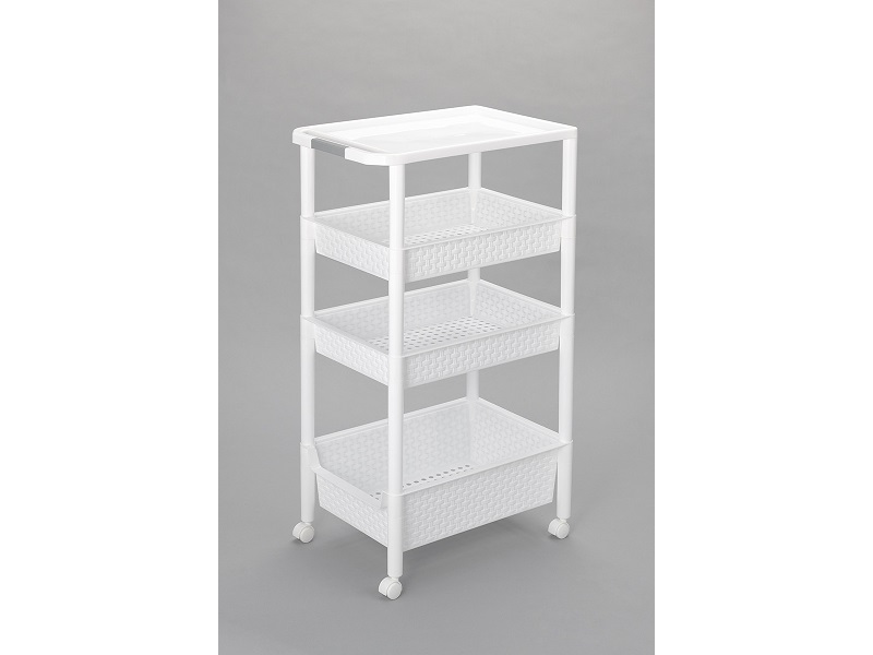 ワイドワゴンラック４段