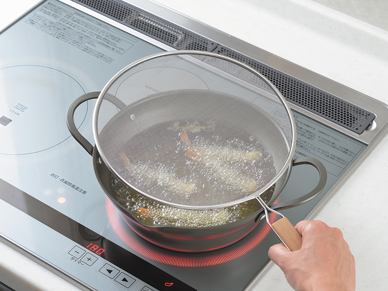 天ぷら名人 油はね防止ネット29cm