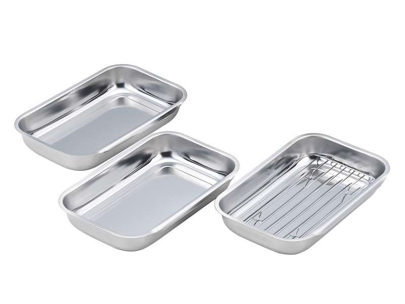 食彩亭　ステンレス連結バット・アミ付