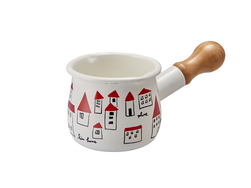 プルーン　ホーロープチミルクパンakaiyaneno